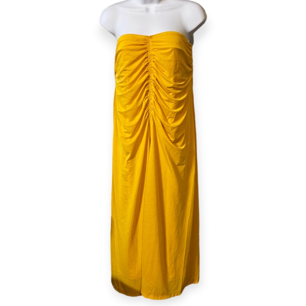 House of Harlow 1960 x Revolve Strapless Ruched Midi Dress